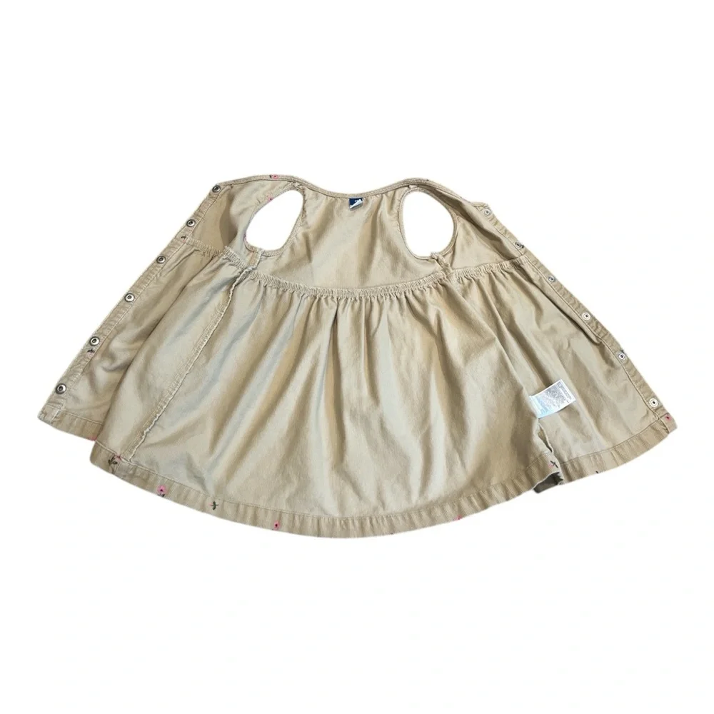 Old Navy‎ Sleeveless Pocket Corduroy Dress & Top Set for Toddler Girls, Size 2T